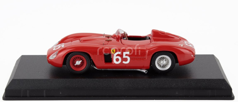 Art-model Ferrari 500tr S/n.0652 N 451 4th Monza Supercortemaggiore Gp 1956 Olivier Gendebien - Alfonso De Portago - 1:43 Red