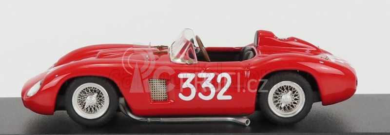 Art-model Ferrari 500tr Spider Ch.0640 N 332 Giro Di Sicilia 1957 C.rivolo 1:43 Red