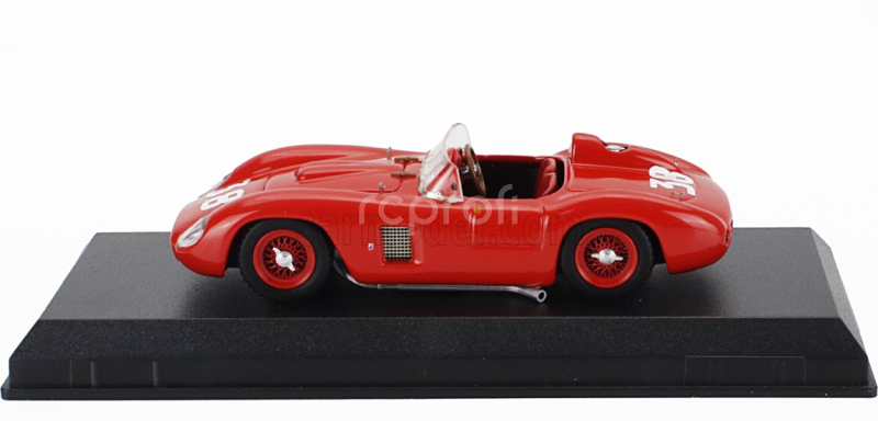 Art-model Ferrari 500tr Spider S/n.0640 N 38 2nd Circuito Del Posillipo Napoli Gp 1957 Renato Boffa 1:43 Red