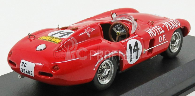 Art-model Ferrari 750 Monza 3.0l Spider N 14 1:43, červená