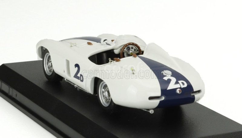 Art-model Ferrari 750 Monza 3.0l Spider N 2d Winner Pebble Beach 1955 Phil Hill 1:43 Bílá Modrá