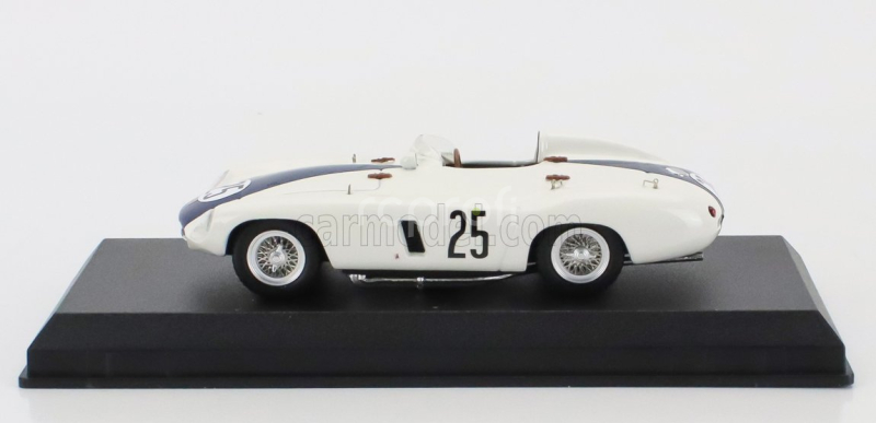 Art-model Ferrari 750 Monza Spider S/n.0578 N 25 2nd 12h Sebring 1955 Phil Hill - Carroll Shelby 1:43 Bílá Modrá