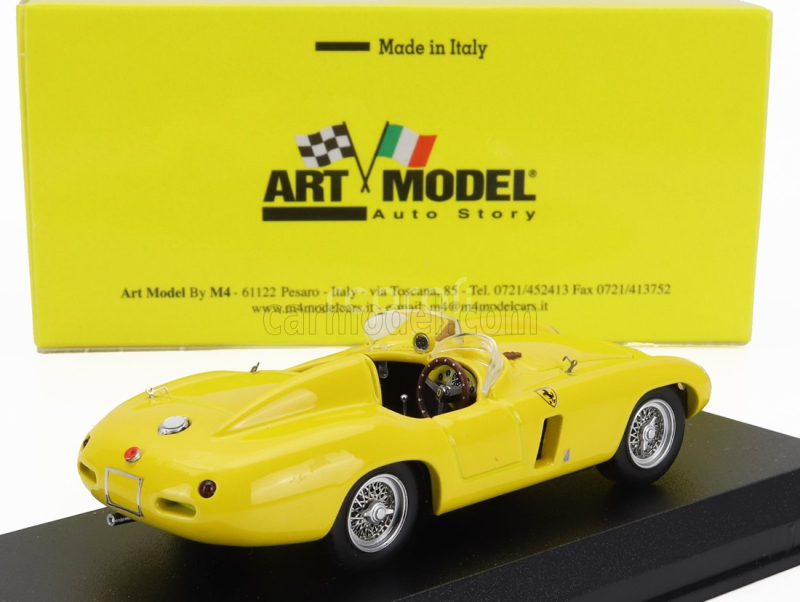 Art-model Ferrari 750 Monza Spider Street Version 1955 1:43 Žlutá
