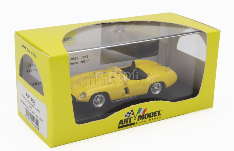Art-model Ferrari 750 Monza Spider Street Version 1955 1:43 Žlutá