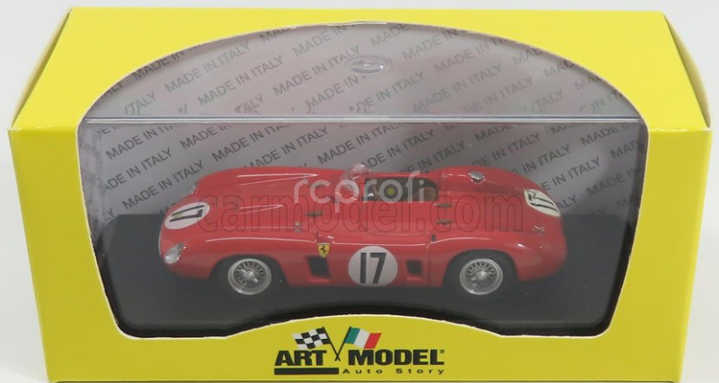 Art-model Ferrari 860 Monza Ch.0604 N 17 Winner 12h Sebring 1956 Fangio - Castellotti 1:43 Red