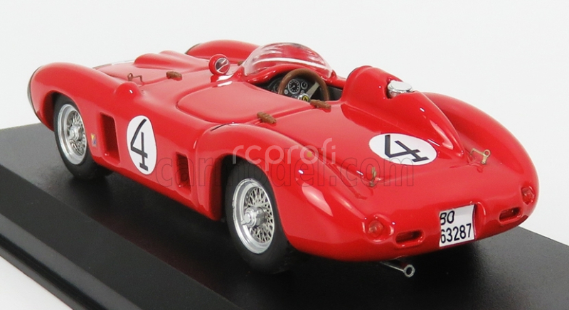 Art-model Ferrari 860 Monza Ch.0628 N 4 Swedish Gp 1956 J.m.fangio - E.castellotti 1:43 Červená Zelená