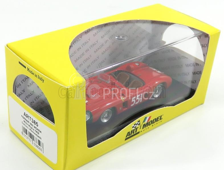 Art-model Ferrari 860 Monza Spider Ch.0628 N 551 1:43, červená