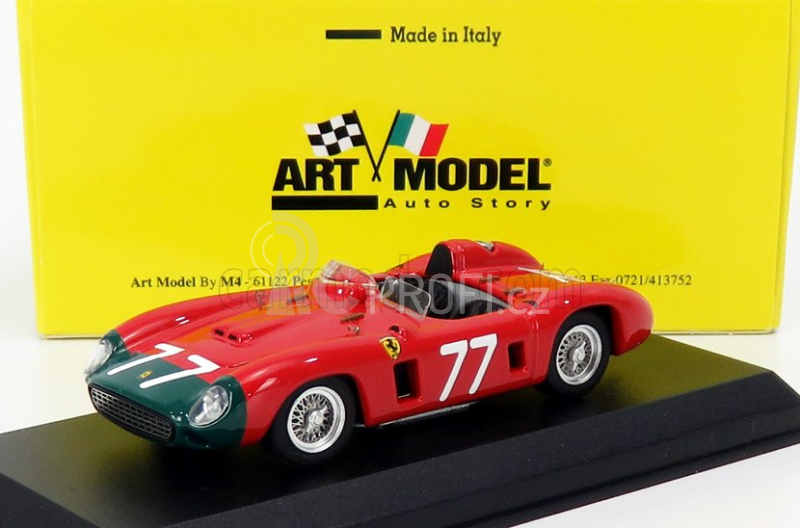 Art-model Ferrari 860 Monza Spider Ch.0628 N 77 1:43, červená