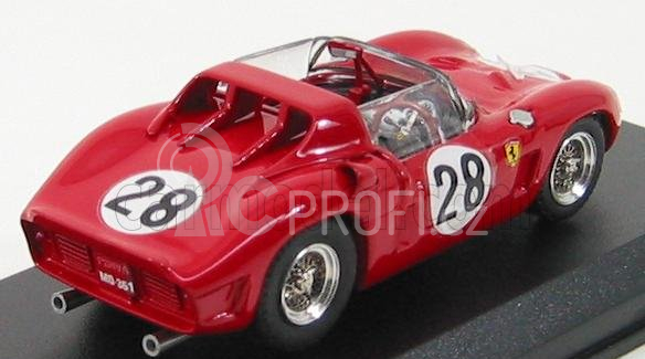 Art-model Ferrari Dino 246sp Spider 2.4l V6 Team Spa Ferrari Sefac N 28 1:43, červená