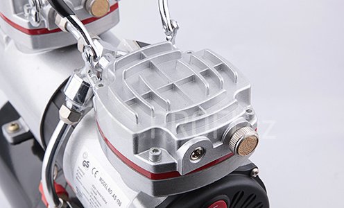 AS-196 Airbrush kompresor Fengda s regulací a vzdušníkem 3,5 litru