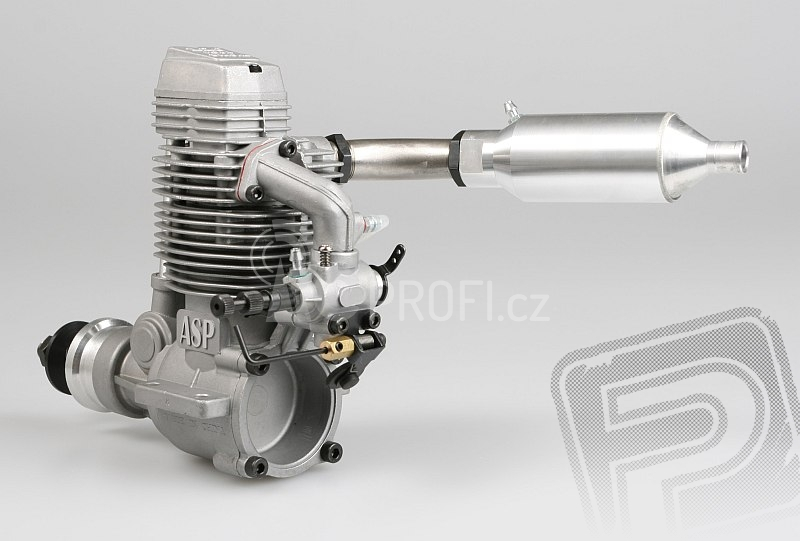 ASP FS 120AR 20ccm RC s tlumičem
