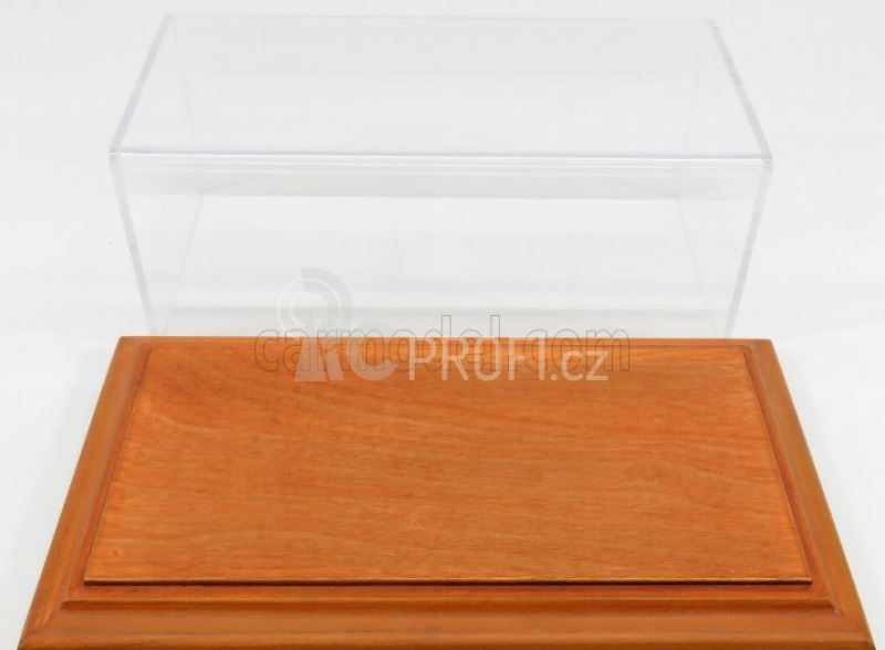 Atlantic Vetrina display box Aichi Base In Legno 1:24, třešeň