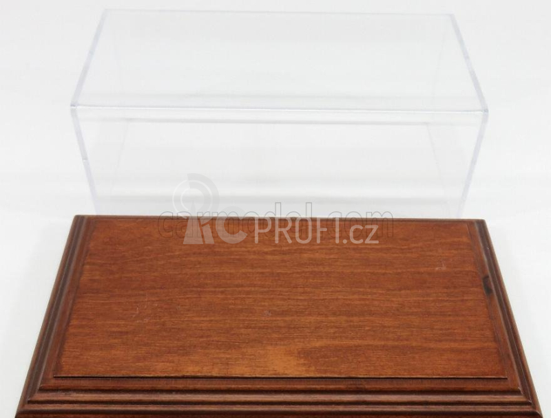 Atlantic Vetrina display box Aichi Base In Legno 1:24, mahagon