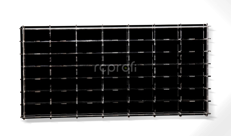 Atlantic Vetrina display box Espositore - For 49 Cars 1/64 Lungh.lenght Cm 78.0 X Largh.width Cm 8.0 X Alt.height Cm 38.0 (altezza Utile Tra I Ripiani Cm 4.5 Inner Height Among Shelves) 1:64 Plastový Displej
