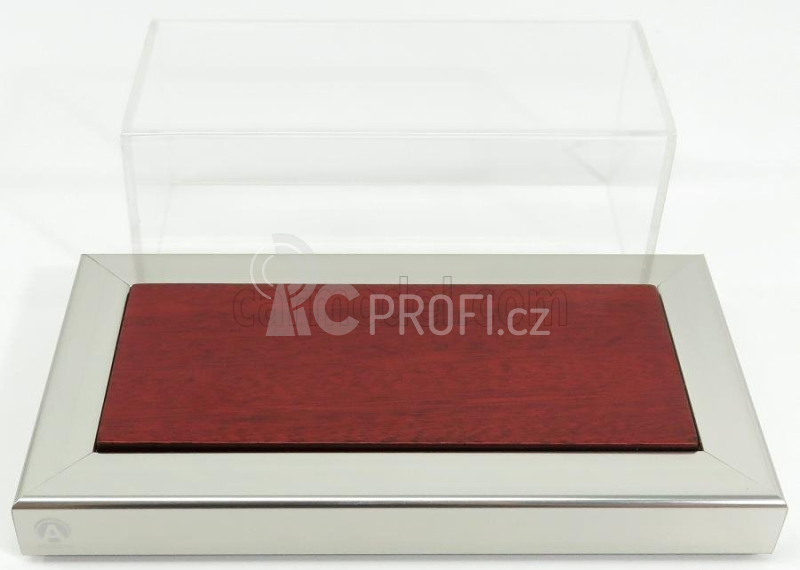 Atlantic Vetrina display box Goodwood Mahogany Base In Legno 1:43, mahagon
