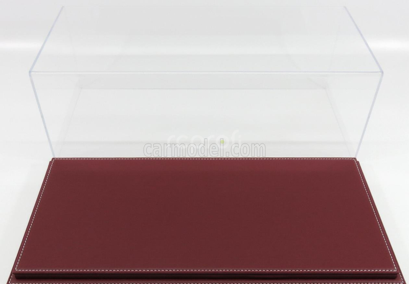 Atlantic Vetrina display box Molhouse Base In Pelle - Leather Base Bordeaux - Lungh.lenght Cm 51 X Largh.width Cm 24 X Alt.height Cm 19 (altezza Interna 15.3 Cm ) 1:12 Plastový Displej
