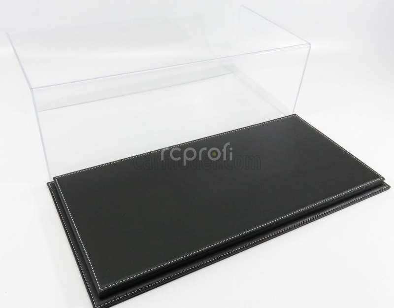 Atlantic Vetrina display box Molhouse Base In Pelle Nera - Leather Base Black - Lungh.lenght Cm 51 X Largh.width Cm 24 X Alt.height Cm 19 (altezza Interna 15.3 Cm ) 1:12 Plastový Displej
