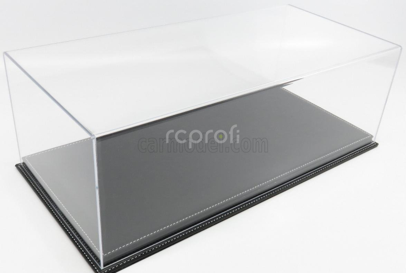 Atlantic Vetrina display box Molhouse Base In Pelle Nera - Leather Base Black - Lungh.lenght Cm 51 X Largh.width Cm 24 X Alt.height Cm 19 (altezza Interna 15.3 Cm ) 1:12 Plastový Displej
