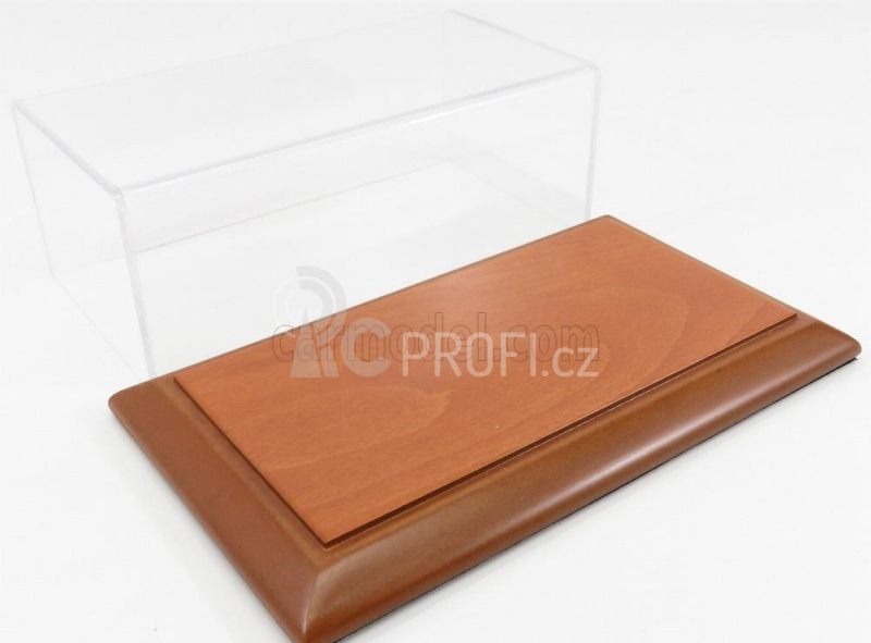 Atlantic Vetrina display box Molsheim Base In Legno 1:24, třešeň