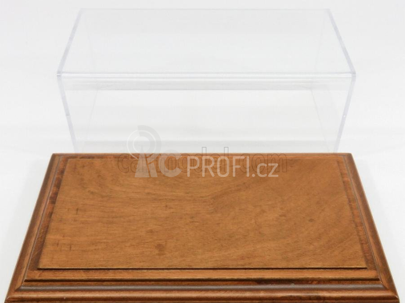 Atlantic Vetrina display box Molsheim Base In Legno 1:24, mahagon