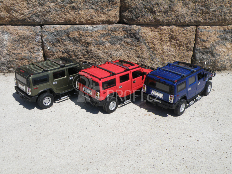 RC auto mini kovové Hummer H2 1:24