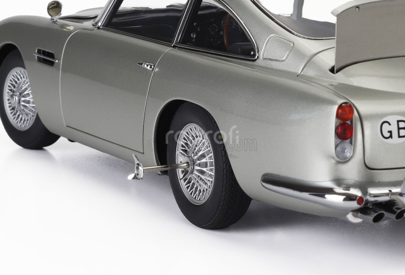 Autoart Aston martin Db5 1964 - 007 James Bond - Goldfinger - Missione Goldfinger With Weapons 1:18 Silver
