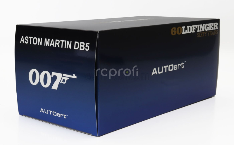 Autoart Aston martin Db5 1964 - 007 James Bond - Goldfinger - Missione Goldfinger With Weapons 1:18 Silver