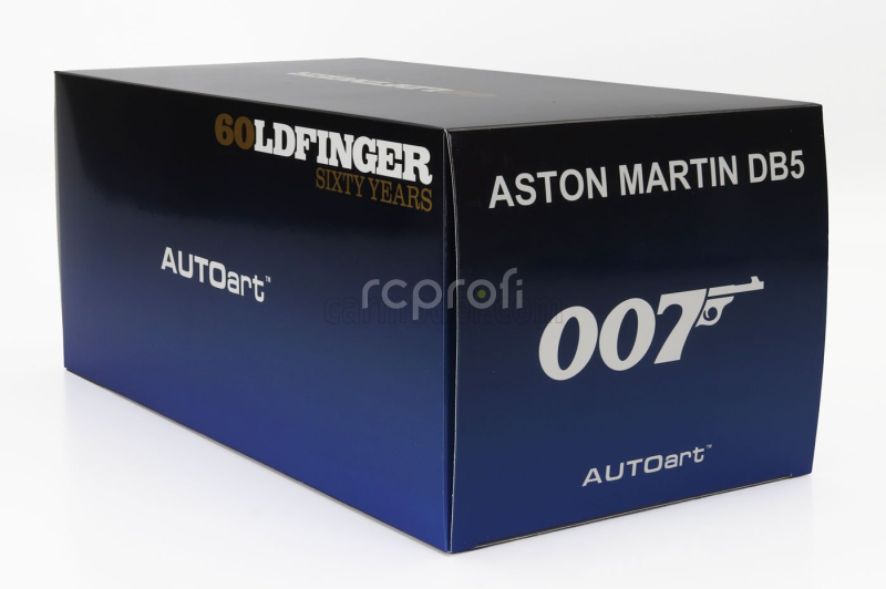 Autoart Aston martin Db5 1964 - 007 James Bond - Goldfinger - Missione Goldfinger With Weapons 1:18 Silver