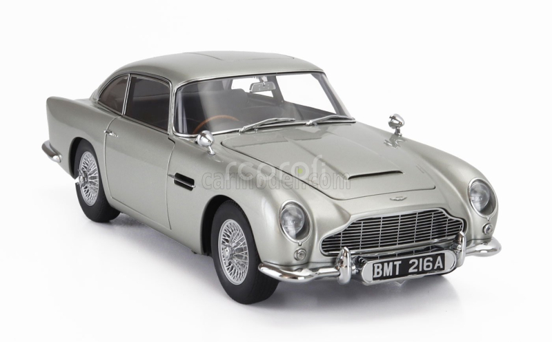Autoart Aston martin Db5 1964 - 007 James Bond - Goldfinger - Missione Goldfinger With Weapons 1:18 Silver