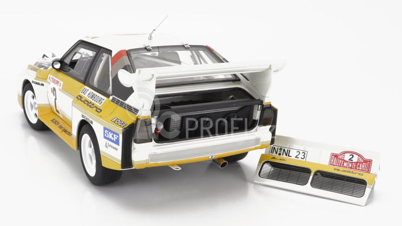 Autoart Audi Quattro Sport S1 (night Version) N 2 1:18, bílá