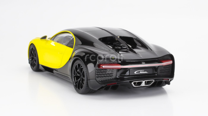 Autoart Bugatti Chiron 2017 1:18 Žlutá Černá