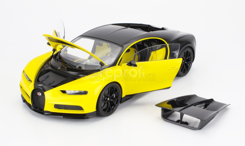 Autoart Bugatti Chiron 2017 1:18 Žlutá Černá