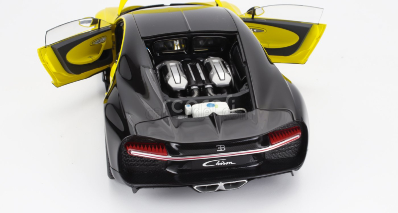 Autoart Bugatti Chiron 2017 1:18 Žlutá Černá