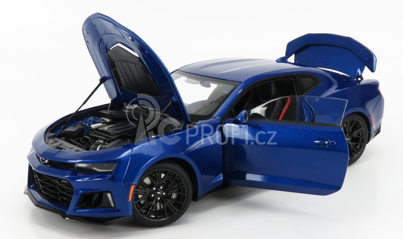 Autoart Chevrolet Camaro Zl1 Coupe 2017 1:18 Hyper Blue Met
