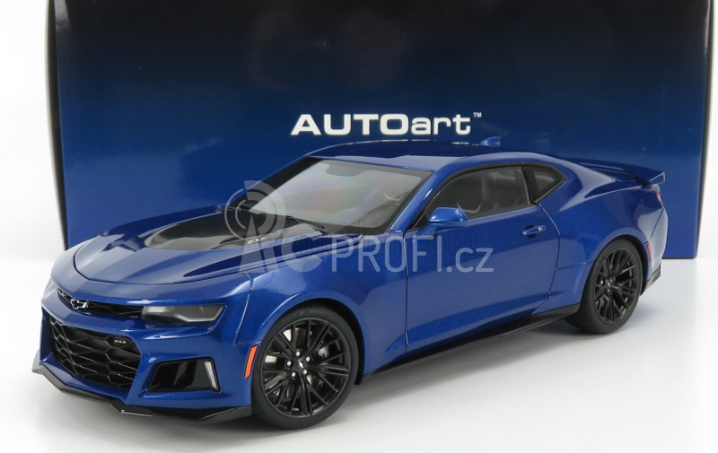 Autoart Chevrolet Camaro Zl1 Coupe 2017 1:18 Hyper Blue Met