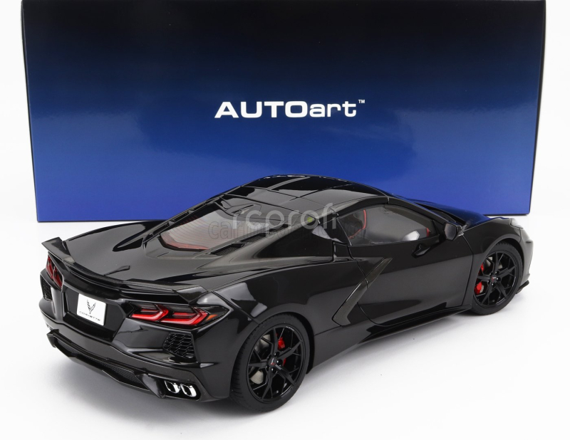 Autoart Chevrolet Corvette C8 Z51 Stingray Spider 2020 1:18 Black