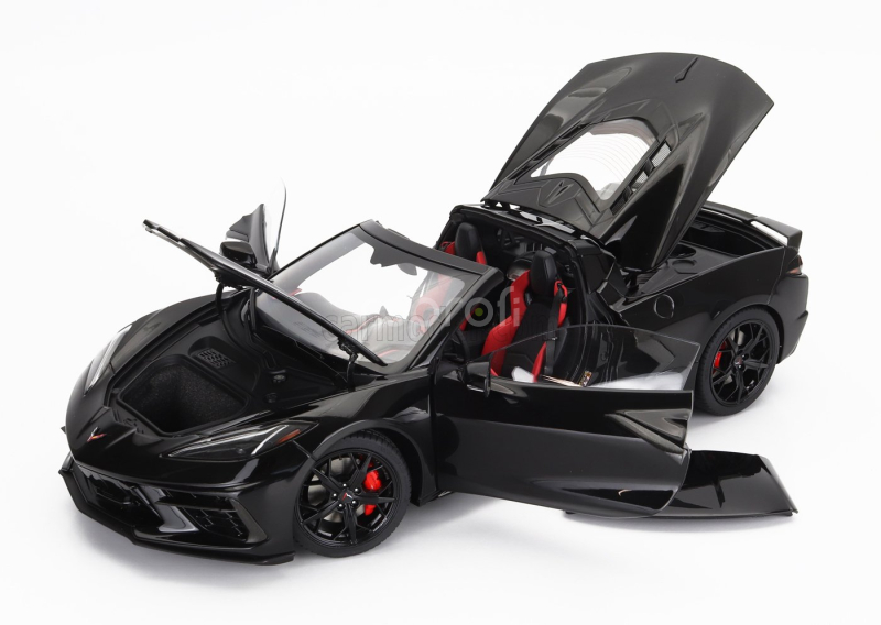 Autoart Chevrolet Corvette C8 Z51 Stingray Spider 2020 1:18 Black