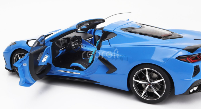Autoart Chevrolet Corvette C8 Z51 Stingray Spider 2020 1:18 Blue