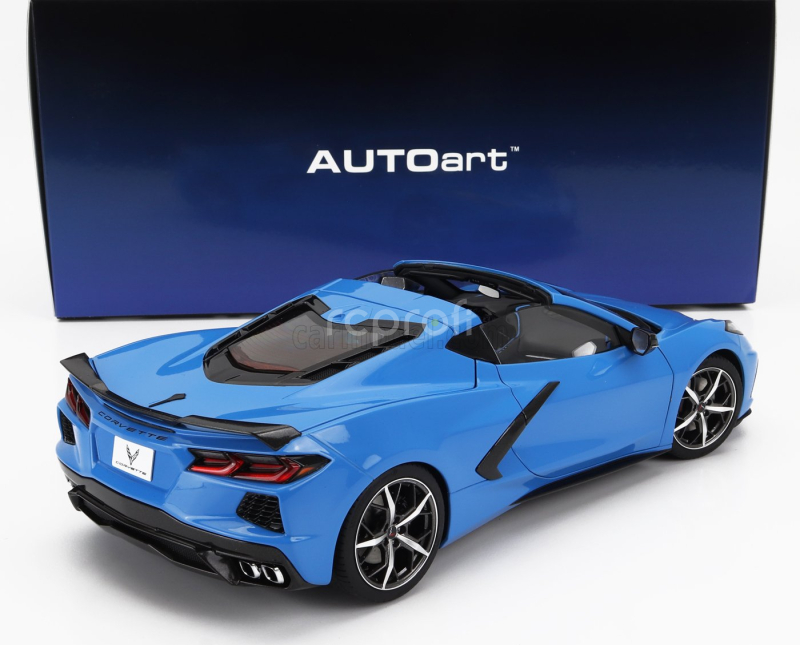 Autoart Chevrolet Corvette C8 Z51 Stingray Spider 2020 1:18 Blue
