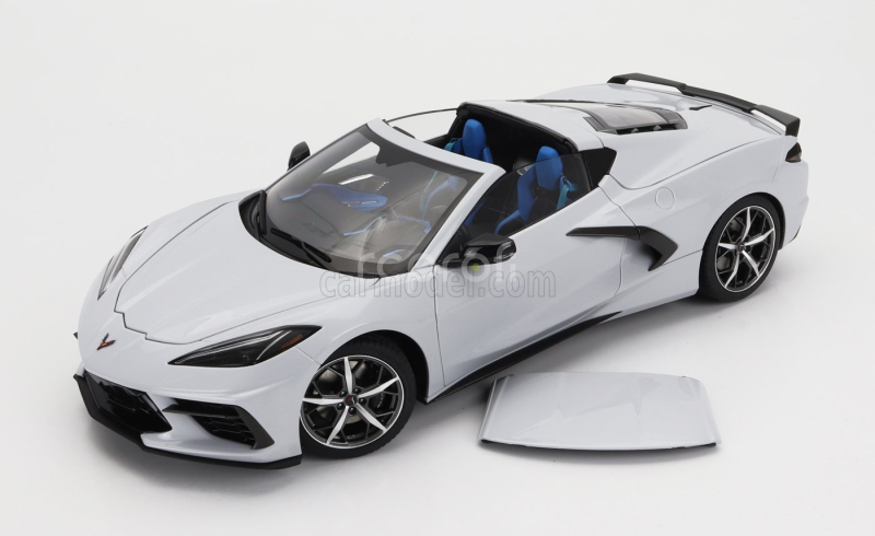 Autoart Chevrolet Corvette C8 Z51 Stingray Spider 2020 1:18 Keramická Matrice Šedá Met