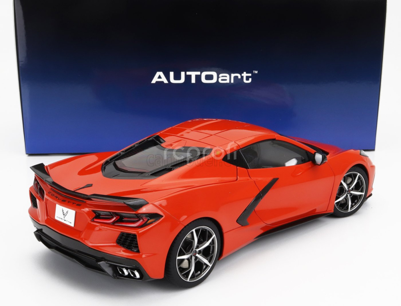 Autoart Chevrolet Corvette C8 Z51 Stingray Spider 2020 1:18 Sebring Orange