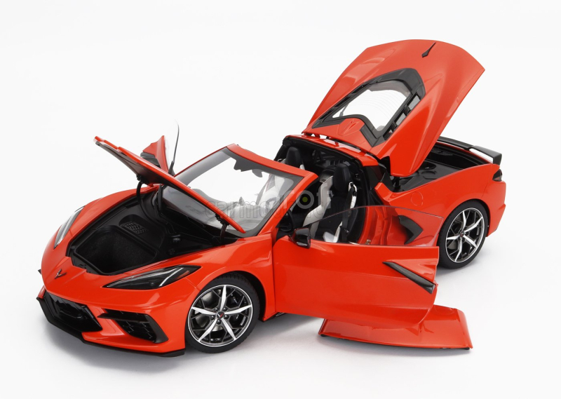 Autoart Chevrolet Corvette C8 Z51 Stingray Spider 2020 1:18 Sebring Orange