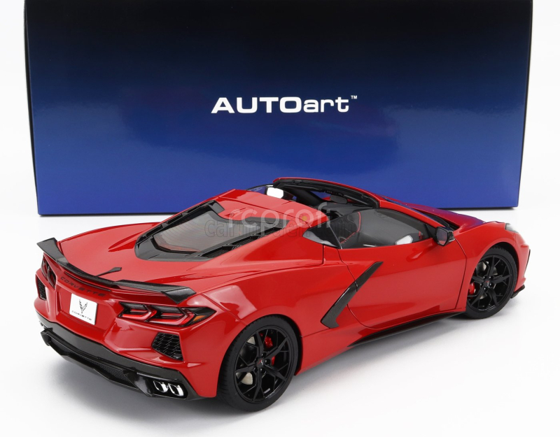 Autoart Chevrolet Corvette C8 Z51 Stingray Spider 2020 1:18 Torch Red