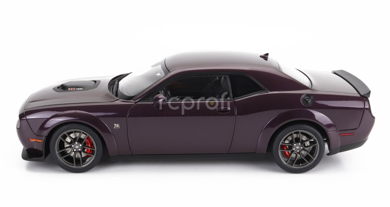 Autoart Dodge Challenger R/t Scat Pack Widebody 2022 1:18 Hellraisin Purple