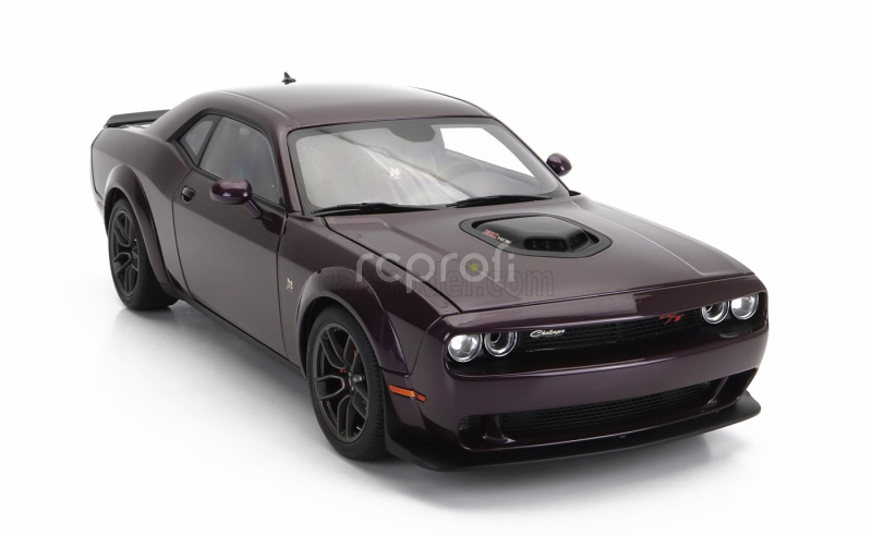 Autoart Dodge Challenger R/t Scat Pack Widebody 2022 1:18 Hellraisin Purple