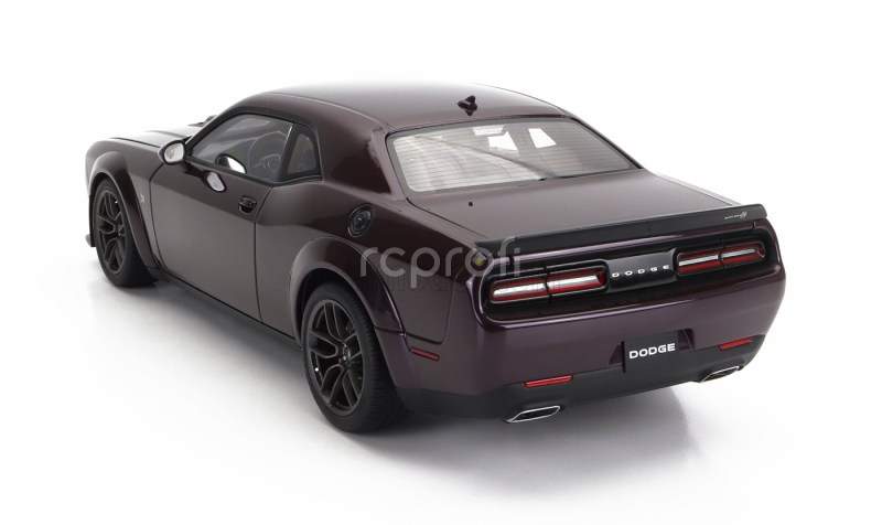 Autoart Dodge Challenger R/t Scat Pack Widebody 2022 1:18 Hellraisin Purple