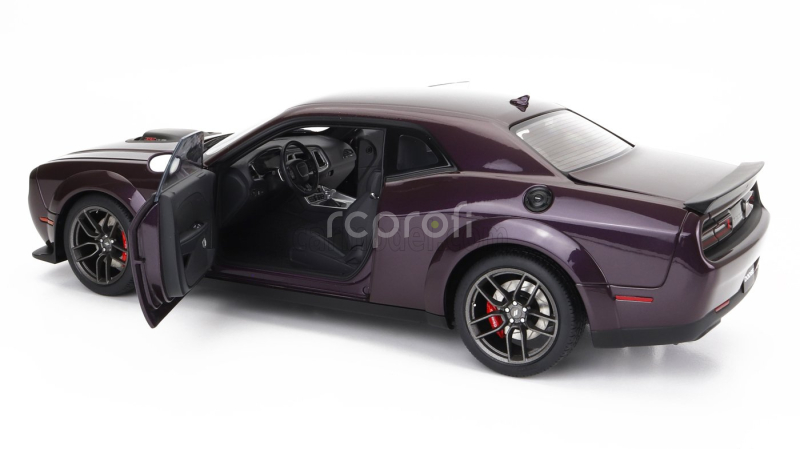 Autoart Dodge Challenger R/t Scat Pack Widebody 2022 1:18 Hellraisin Purple