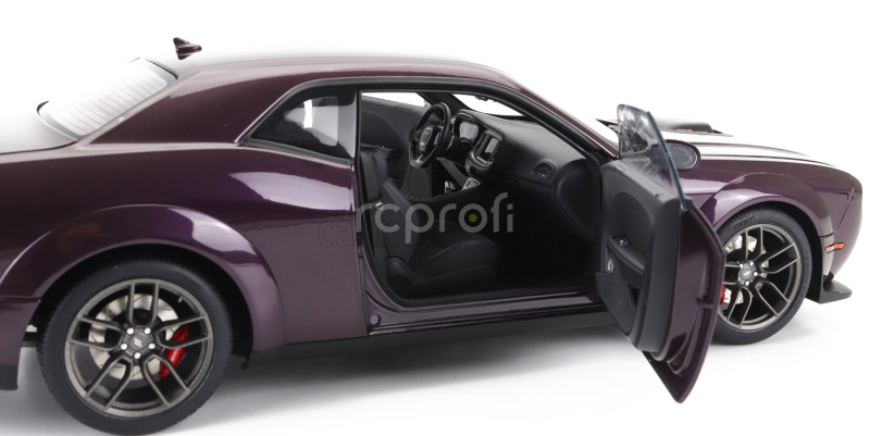Autoart Dodge Challenger R/t Scat Pack Widebody 2022 1:18 Hellraisin Purple
