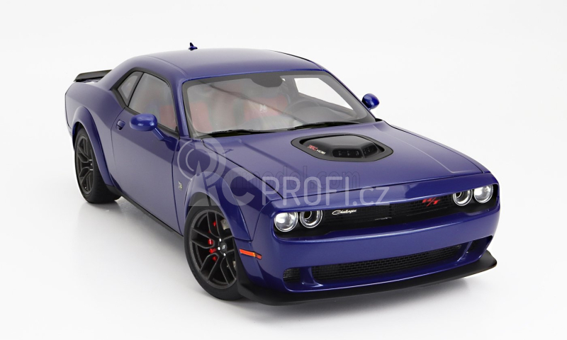 Autoart Dodge Challenger R/t Scat Pack Widebody 2022 1:18 Indingo Blue