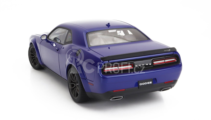 Autoart Dodge Challenger R/t Scat Pack Widebody 2022 1:18 Indingo Blue